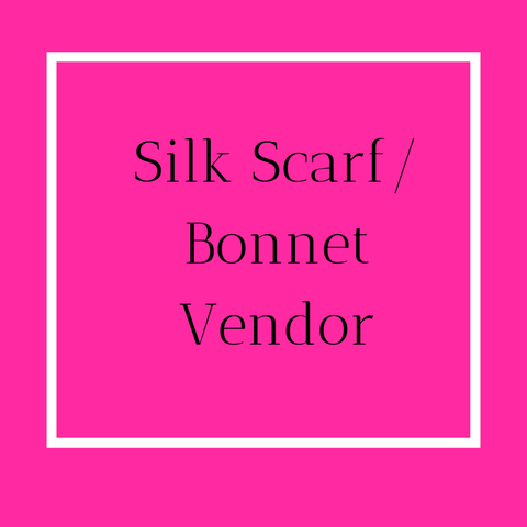 Silk Scarf/ Bonnet Vendor