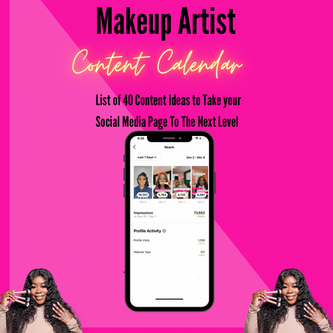 MUA Content Ideas