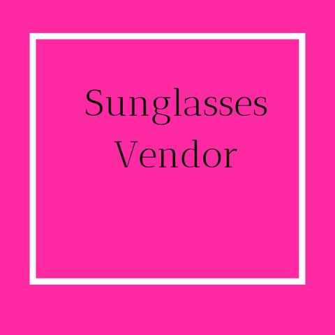 Sunglasses Vendor